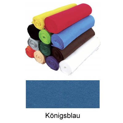 Preisvergleich Produktbild Filzrolle 500x45 cm, Königsblau PREISHIT [Spielzeug]