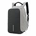 Produktbild GZHOUSE 17 Zoll Laptop Rucksack für Frauen Männer, wasserdicht College Computer Rucksäcke mit USB-Ladeanschluss Notebook Laptop Rucksack Passt bis zu 15, 15.6Zoll Laptop