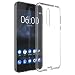 Produktbild nokia 8 Hülle, Profer TPU [Crystal Clear] Transparent Ultradünn Schutzhülle Flexibel Silikon Case Cover Handyhülle Slimcase Rückschale für nokia 8 (5,3") (TPU-Durchsichtig)