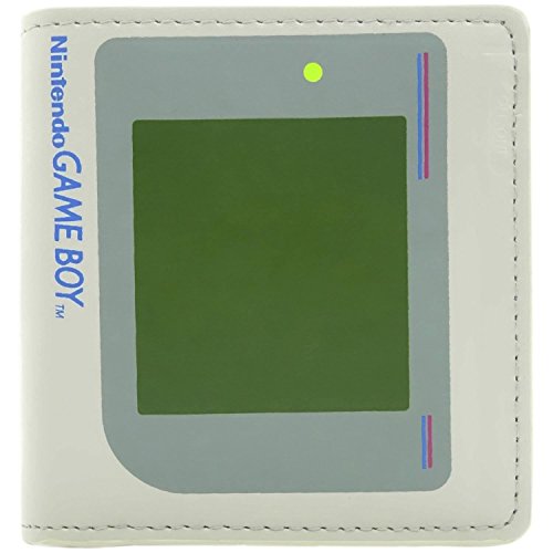Preisvergleich Produktbild Nintendo Game Boy Konsole Grau Portemonnaie Geldbörse