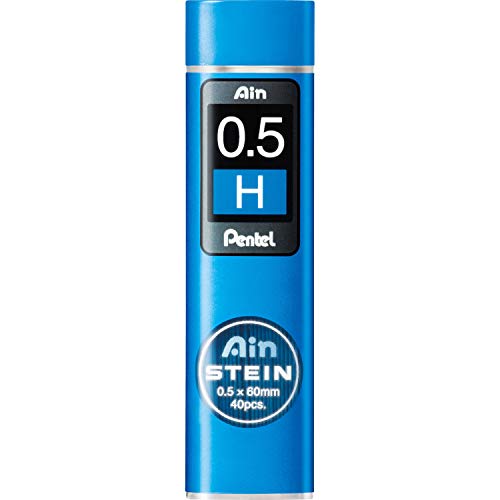 Pentel C275-H AIN STEIN Pencil Lead 0.5 mm, Hardness H 40 Leads