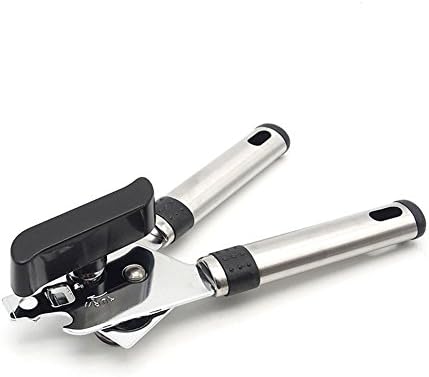 MaxS Manual Can Tin Opener - Stainless Steel Smooth Edge No Sharp Cuts
