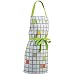 Produktbild Kela 11322 Schürze Madlene Karo, weiß