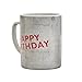 Produktbild FC Bayern München Tasse Gratis Sticker München Forever, Sprüchetasse, Cup, Mug, Kaffeetasse, Tasse, Kaffeebecher (Sprüchetasse Happy Birthday)