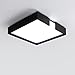 Produktbild DE-Seeksung Deckenleuchte LED Persönlichkeit Wohnzimmer Schlafzimmer Esszimmer Balkone Beleuchtung Quadrat Acryl Rund Schwarz Beleuchtung Durchmesser 16,14 in * Höhe 4,72 in