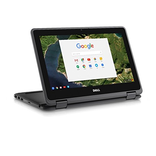 Dell Chromebook 3180 11 6-Inch Laptop -  Black   Intel Celeron N3060 1 6 GHz  4 GB RAM  16 GB eMMC  Chrome OS 