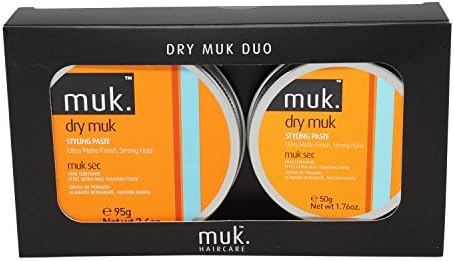 Dry Muk Duo Pack - Kiwi - 95g Pack + 50g Pack by Muk Hair Care Pty Ltd