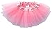 Dancina Baby Girls' Toddlers Tutu Classic Triple Layer Tulle Pink