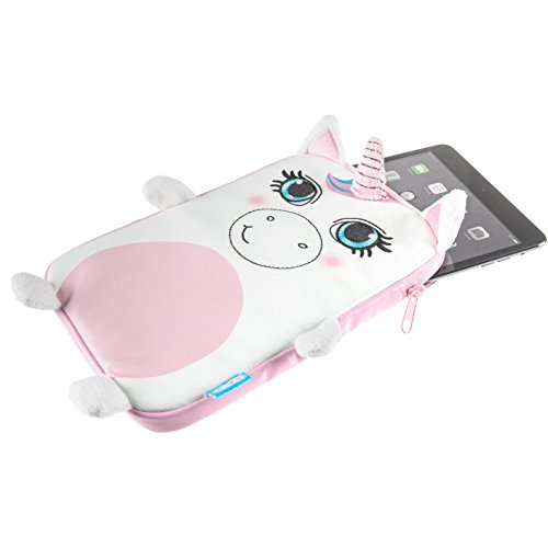 My Doodles Universal H  lle Sleeve Pouch Case f  r 7 Zoll  17 8cm  Tablet und E-Book Reader Kompatibel mit iPad Mini  Google Nexus 7  Samsung Galaxy T