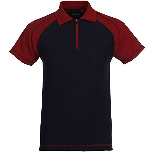 Mascot Polo-shirt "Bianco", 1 Stück, S, marineblau/rot, 50302-260-12-S