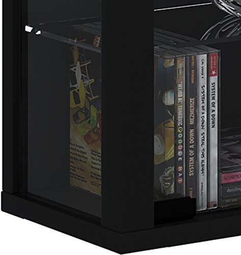 VCM Regal DVD CD Rack Medienregal Medienschrank Aufbewahrung Holzregal