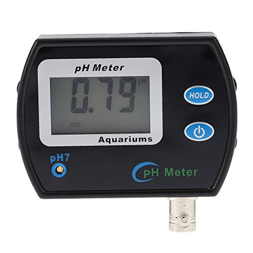 KKmoon Mini-Professional Online-pH Meter Wasser Qualität Tester / Wasserdicht Wasser Qualität Monitor Analyse-Gerät mit Temperatur Kompensation ATC-Funktion und Hintergrundbeleuchtung - 2