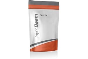 GymBeam Taurina Integratore - Taurina Polvere Solubile, Taurina Pura al 100% per Bevande Energetiche e Mix Pre-Workout, Adatto a Vegani, Ideale per Atleti (250 g)