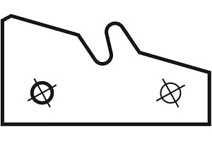 CMT ORANGE TOOLS CMT 695.011.01 - Par de cuchillas para encastres en ángulo recto 45° (43x23x2)
