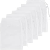 Molain Aquarium Filter Bags, High Flow Fine Mesh Filter Bag with Plastic Zipper for Biological Balls, Pelletized Carbon (9" x