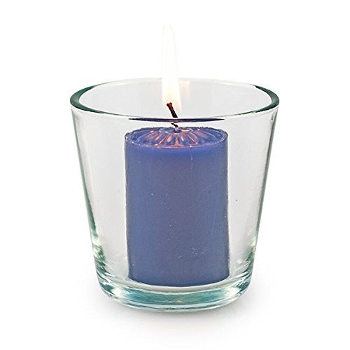 Pajoma 09565B Teelichtglas Trichterform, 6,6 x 4,5 x 6,3 cm, 12 Stück - 3