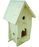 Nistkasten Mit Vogelfutterhaus Bausatz - Vogelhaus Zum Selbstbauen 36cm