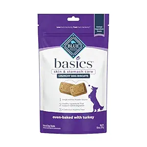 Blue Buffalo Basics Turkey & Potato Limited Ingredients Dog Biscuits (6 oz.)