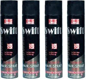 Simco Swift Power Hair Spray (Pack of 4) 250 ml each