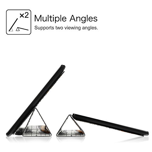Fintie Lenovo Tab 2 A10-30 / Tab 2 A10-70 / Tab 3 10 Plus Hülle – Ultra Slim Superleicht Schutzhülle Tasche mit auto Sleep / Wake Funktion für Lenovo Tab 2 A10-30 / A10-30L / A10-30F / Tab 2 A10-70 / A10-70L / A10-70F / TAB3 10 Plus / Tab 3 10 Business 10,1 Zoll Tablet, Landkarte Design - 7