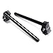 Produktbild vap26 Griff 1 Paar Durable Tube Zubehör für 35mm Gabel Motorrad Handle Bars Auto Handy Clip-On für Cafe Racer Universal (Schwarz) - Schwarz