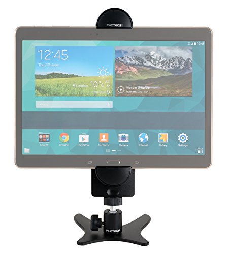 Photecs Tablet Stativ Pro V3-PX, vielseitig verstellbarer Tablet Tischständer, Tablethalter, Halterung für iPad, andere Tablets u. große Smartphones bis 27,5 cm