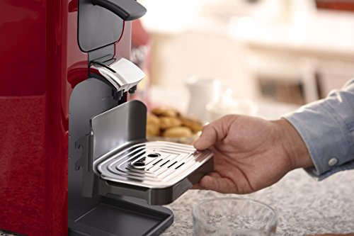 Philips Senseo HD7865/80 Quadrante Kaffeepadmaschine, XL-Wassertank, rot - 4