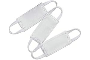 LUUKUP 3PCS Door Pinch Door Silencer - Door Jammer Door Closer Cushion Nursery Door Silencer Door Latch Cover for Noise Reducing Quiet (White)