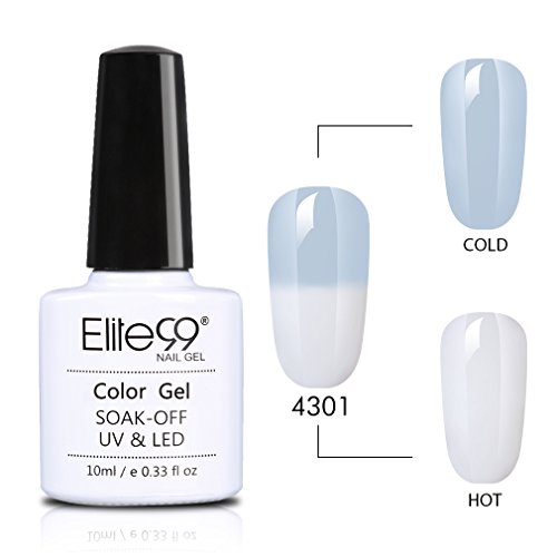 Elite Vernis à Ongle Gel Polish Caméléon Change de couleur de Température UV LED Soakoff Nail Art Vernis Semi Permanent Manucure 10ml-4301