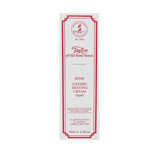 Taylor of Old Bond Street 75ml Rose Shaving Cream Tube