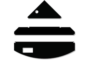 iQuatics Trigon 350 Universal-Ersatzklappen mit Skimmer/Feeder-Löchern