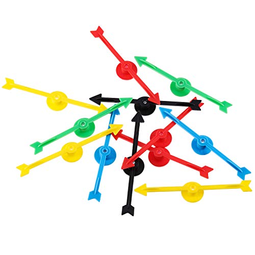 4 Inch Arrow Game Spinners Plastic Arrow Spinner in 5 Colors for School ...