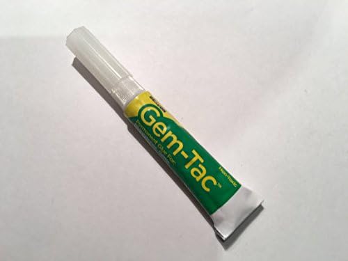 Crystal Innovation Gem-Tac Permanent Garment Adhesive 5ml Tube