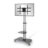 Lieferumfang: 1x Standfuß LM-FS01A, 1x Ablageboden für Peripheriegerät, Montagematerial