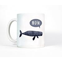 Tasse Becher Kaffeetasse Wal Moin