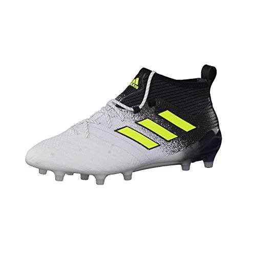 adidas Originals Men's Ace 17.1 Firm Ground Football Boots Fitness Shoes, (Multicolour White/Black),
