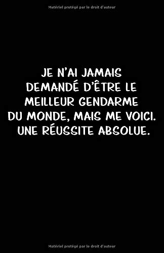 Télécharger Je N'ai Jamais Demandé D'être Le Meilleur Gendarme Du Monde, Mais Me Voici. Une Réussite Absolue. Francais PDF