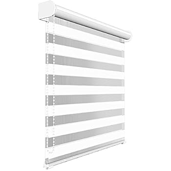 Victoria M Tenda A Rullo Doppia 160 X 230 Cm Bianco Tenda Giorno Notte