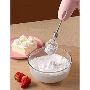 Glaceon 3 In 1 Hand Mixer & Chopper Electric Cordless Baking Beaters Blender Mixing Garlic Mincer Portable Processor Ginger Usb Rechargeable Chop for Vegetable Pepper Spice Meat, Baby Food || Multi ||