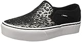  Vans Damen Asher Platform Sneaker, Mehrfarbig ((Metallic Leopard) Black Vv1), 39 EU