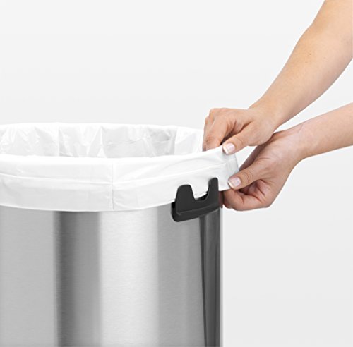 Brabantia 402562 Touch Bin Abfalleimer 60 l, matt schwarz - 8