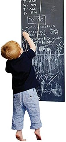 BoodTag Self-Adhesive Wall Sticker Vinyl Chalkboard Removable DIY Blackboard for Decoration Home Office