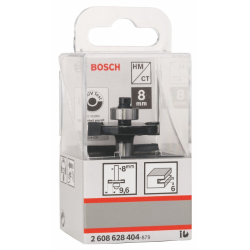 Bosch Zubehör 2 608 628 404 Scheibennutfräser 8 mm, D1 32 mm, L 6 mm, G 51 mm - 3