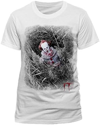 Pennywise T Shirt Hidden Stephen King IT Horror movie Official White XL