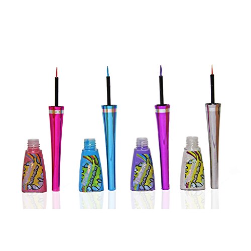 Flashmob Liquid Electricity Electrifying Eyeliners, waterproof, flüssiger Lidschatten, 4 Farben - 2