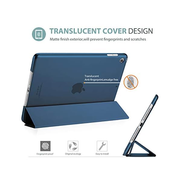 ProCase Funda Inteligente para iPad Mini 2019, Carcasa Folio Ligera y Delgada con Smart Cover/Reverso Translúcido… - Image 5