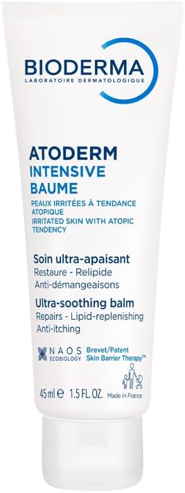 Bioderma Atoderm Intensive Balm Atopi Eğilimli Ciltler için Seyahat Boy Nemlendirici ve Onarıcı Krem 45 ml