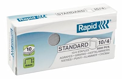 Rapid agrafes Standard No. 10, galvanis¿