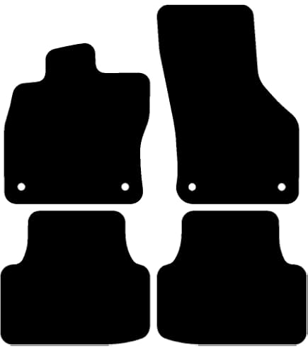 Tappeto Baule In Gomma Inodore Per SEAT Tarraco, Skoda Kodiaq, VW Tiguan Allspace