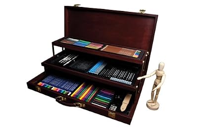 Royal & Langnickel Ensemble Artistique pour Croquis et Dessins - 134 pièces